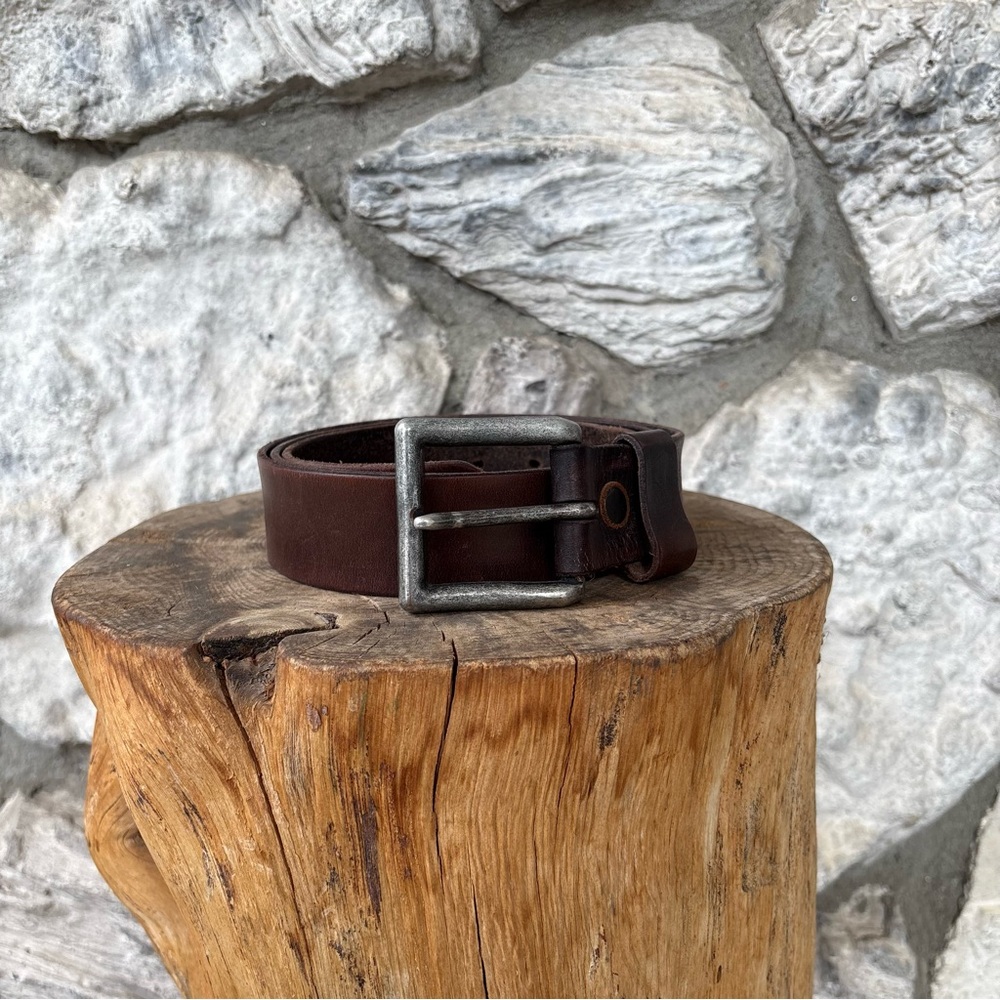 Abercrombie & Fitch Brown Leather Belt 34
